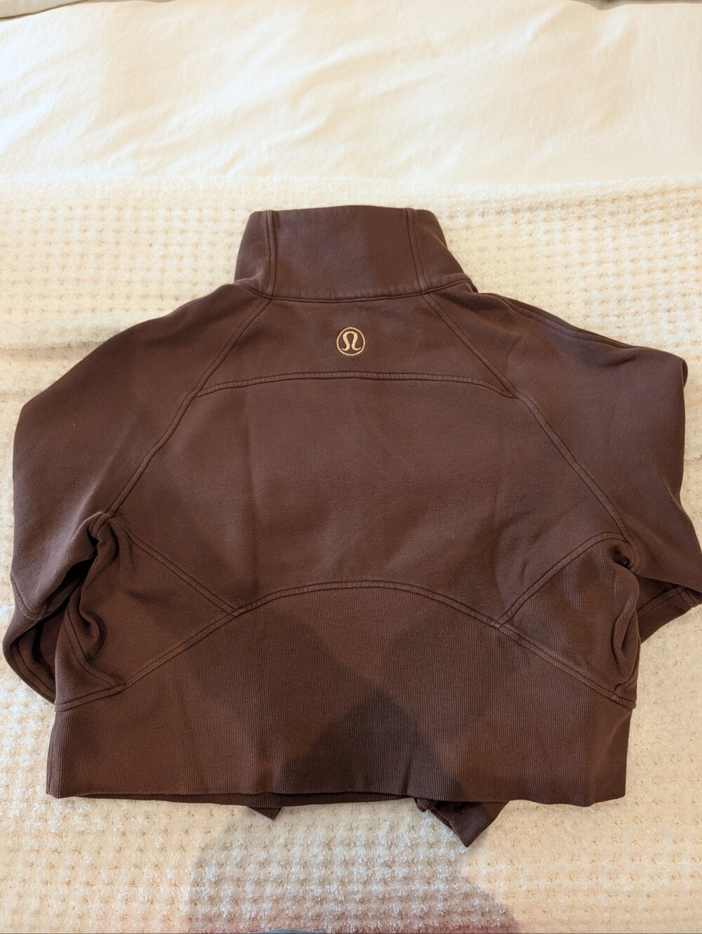 lululemon Scuba Half-Zip In Java - Picture 4 of 5